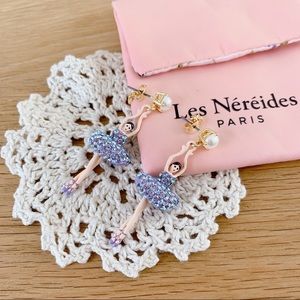 les nereides ballerina earrings
